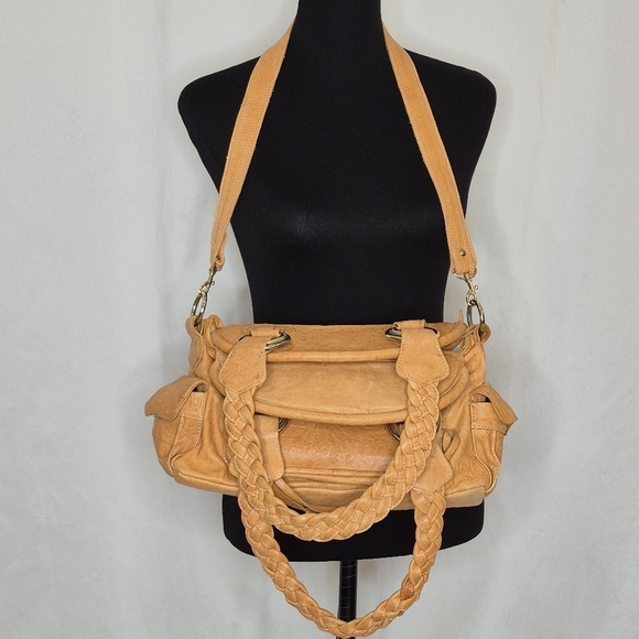 Treesje Fold-Over Satchel Handbag - Picture 3 of 16